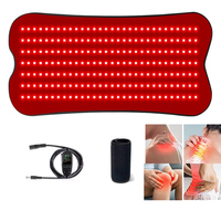 NEW 210 LEDs Red Light Belt 660nm&850nm Infrared Light Relax Pad for Body Fatigue Deep Therapy for Back Knee Hands Feet Relief