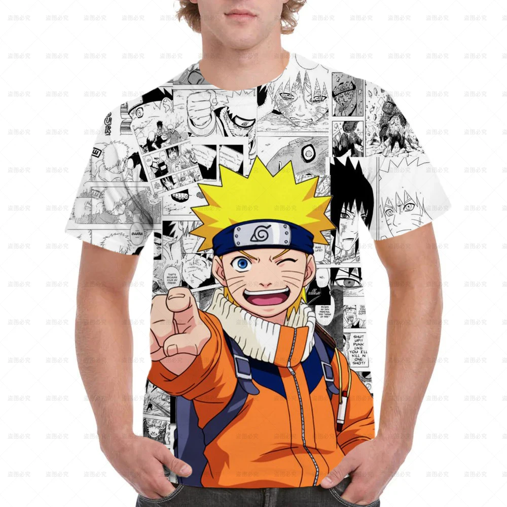 

Anime Naruto Series 3D Printed Men's Summer Round Neck T-Shirt Women's Children's Street Casual Sports Fashion Top Boys T shirts
