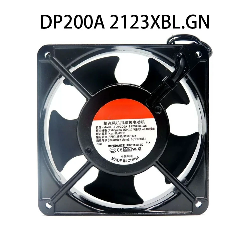 

Для SUNON DP200A.2123XBL.GN 220 В переменного тока 22/21 Вт 120*38 мм 2-проводной охлаждающий вентилятор драйвера сервера-