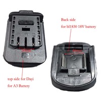 1pc Battery Adapter Converter Replacement For Dayi For A3/2106 Battery Convert Power Tools Parts Easy To Install