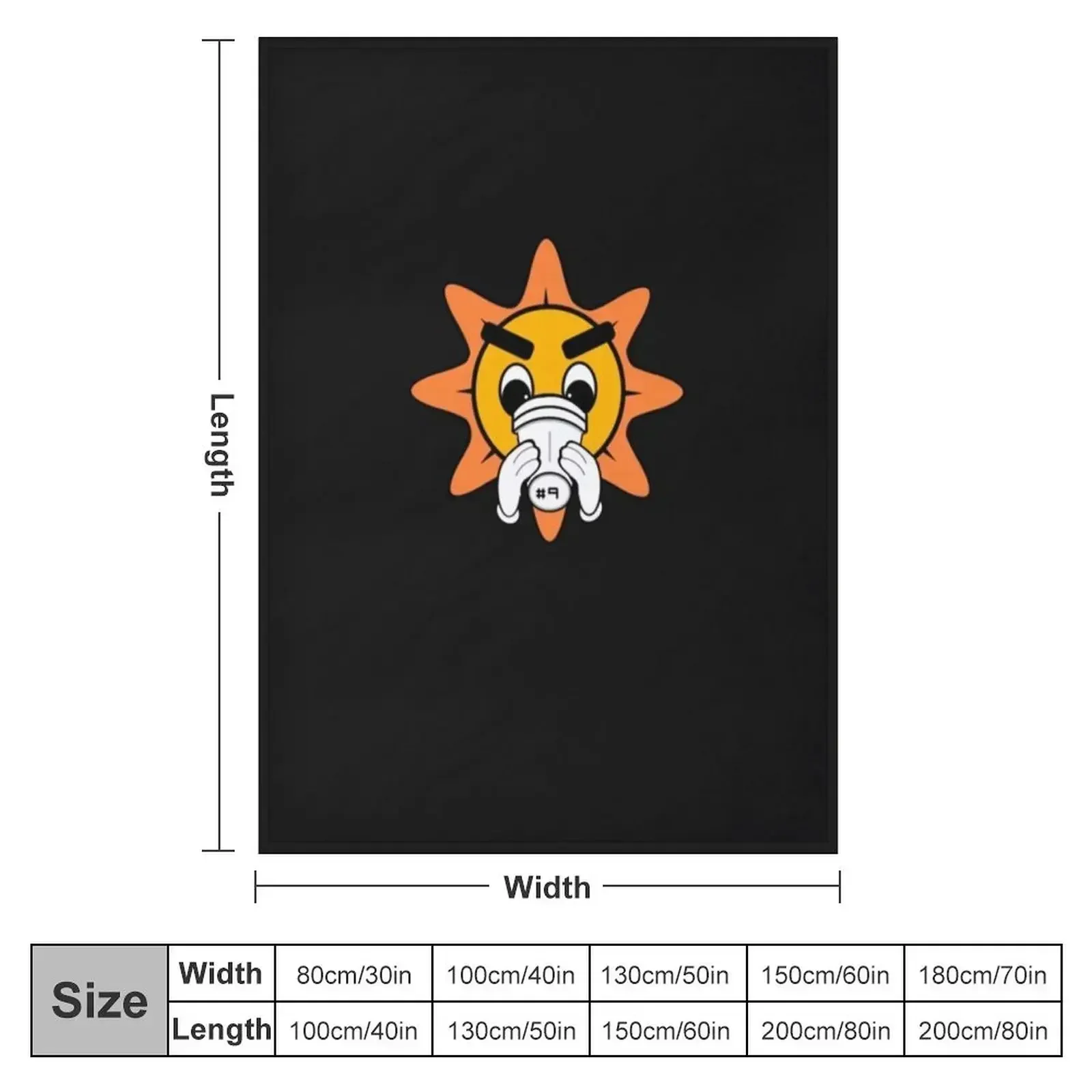 GLO GANG CHIEF KEEF LOGO Classic T-Shirt Throw Blanket Winter beds Shaggy Soft Plaid Sofa Bed Fashionable Retros Blankets