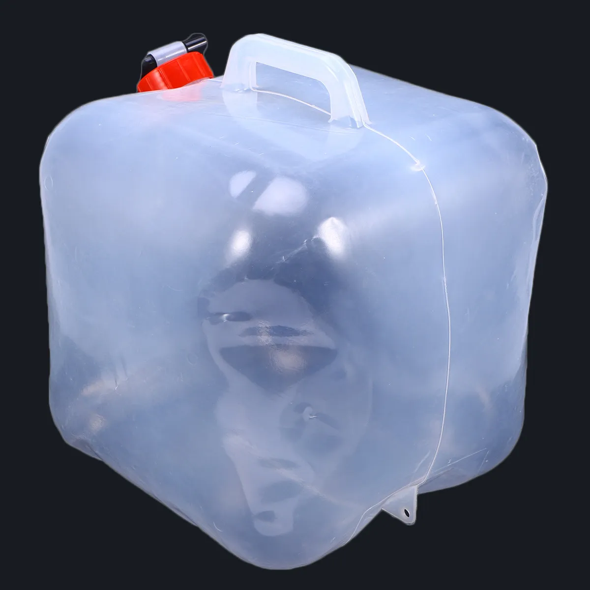 

Складной контейнер для хранения воды на 20 л, легкое портативное ведро для кемпинга, походов, рыбалки, спорта на открытом воздухе