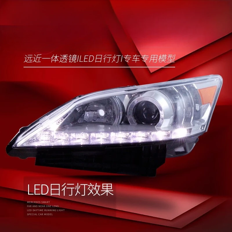 Suitable for Lexus ES240 250 350 06-12 Headlight Assembly Modified Daytime Running Lights Front Bumper Surround