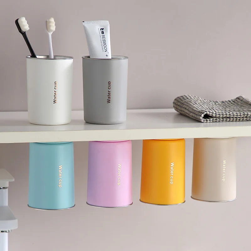 

Магнитная чашка для полоскания рта, перевернутая магнитная чашка для зубной щетки, чашка для мытья из нержавеющей стали 304, настенный зеркальный шкаф, чашка для щетки, новинка