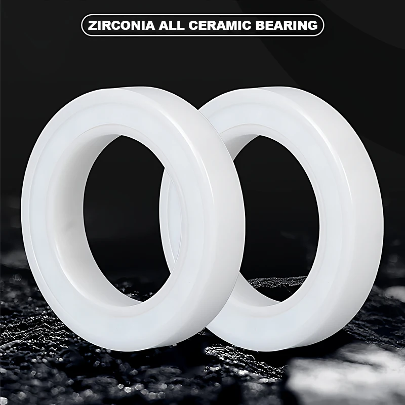 Zirconia Sealed Full Ceramic Bearing 6800 6801 6802 6803 6804 6805 6806 6807 6808 6809 6810 6811 6812 CE-2RS ZrO2 Ball Bearings