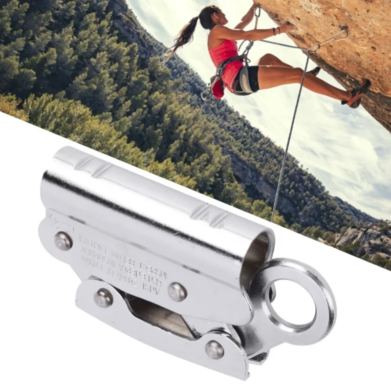 

Страховочный трос из легированной стали 6KN с самоблокирующимся механизмом для альпинизма и высотных работ, защита от падения