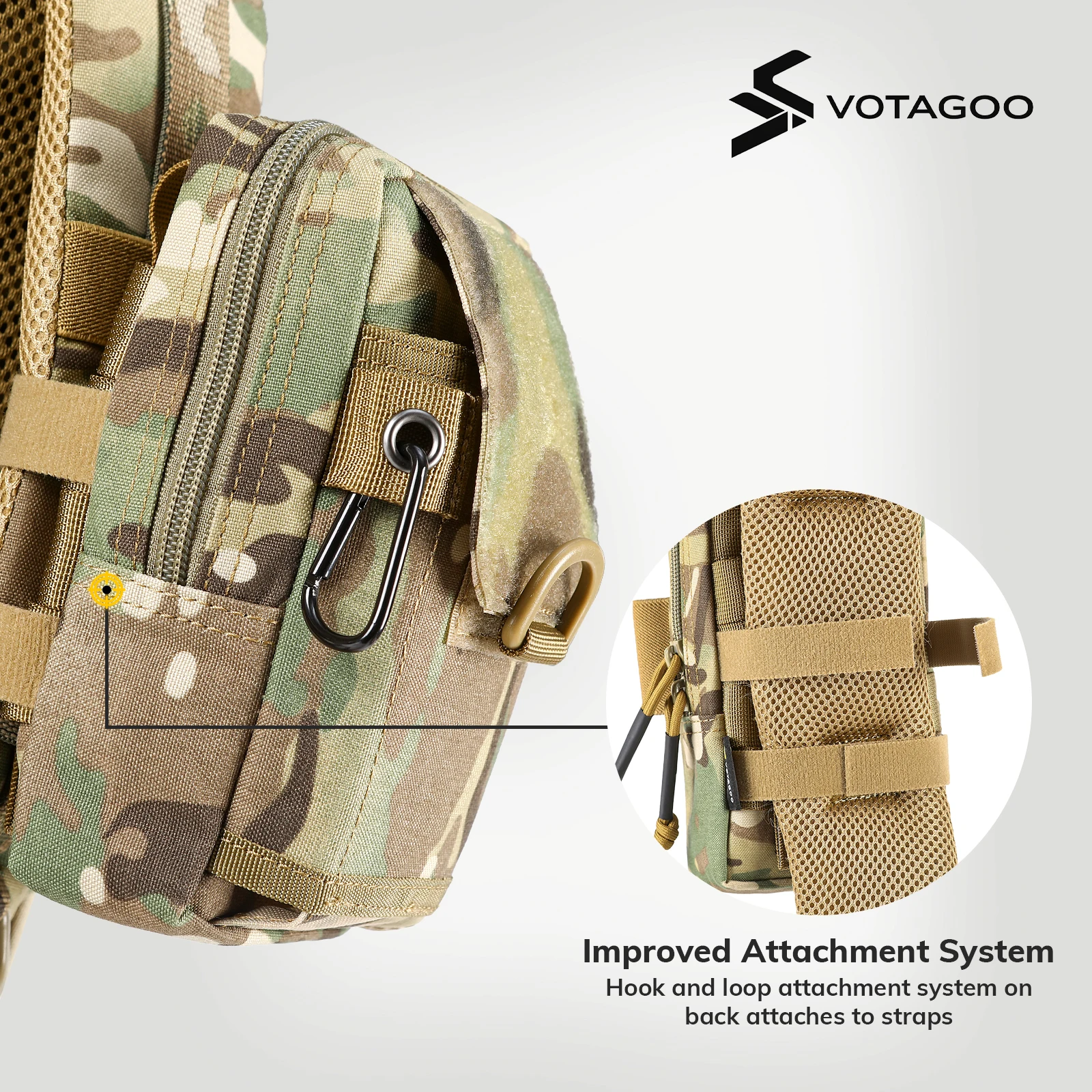 VOTAGOO 전술 EDC 파우치 몰리 액세서리 남성용 - Men Accessories Gadgets 리뷰 및 가격
