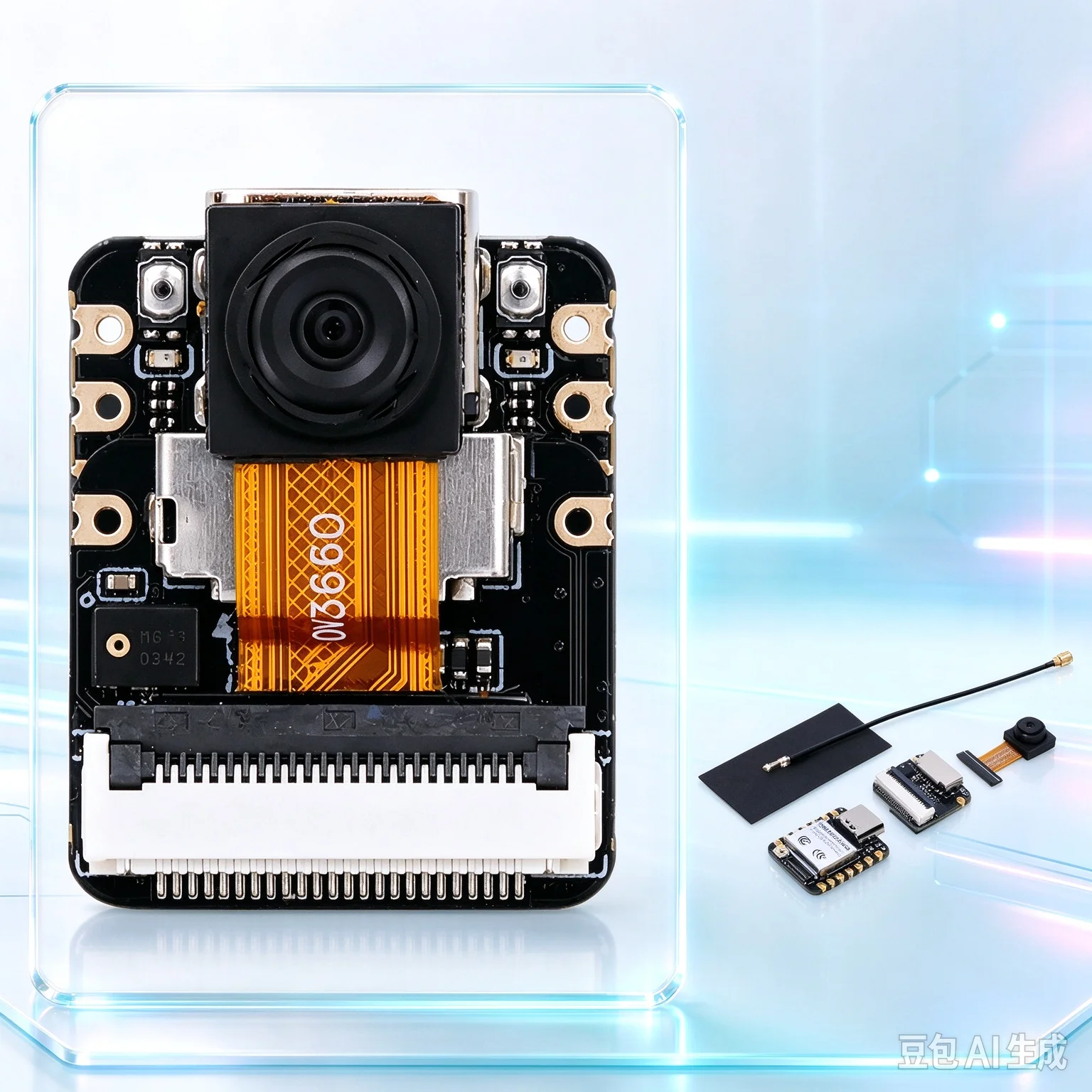 Compact for Seeed Studio XIAO 113991115 ESP32S3 Sense Camera Image Transmission Dev Board