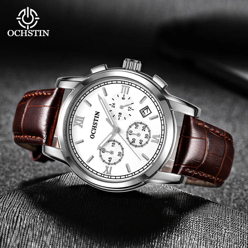 Ochstin's New Product 2024 Legendary Series Fashionable and Gorgeous Multi functional Quartz Movement Men's Quartz Watch