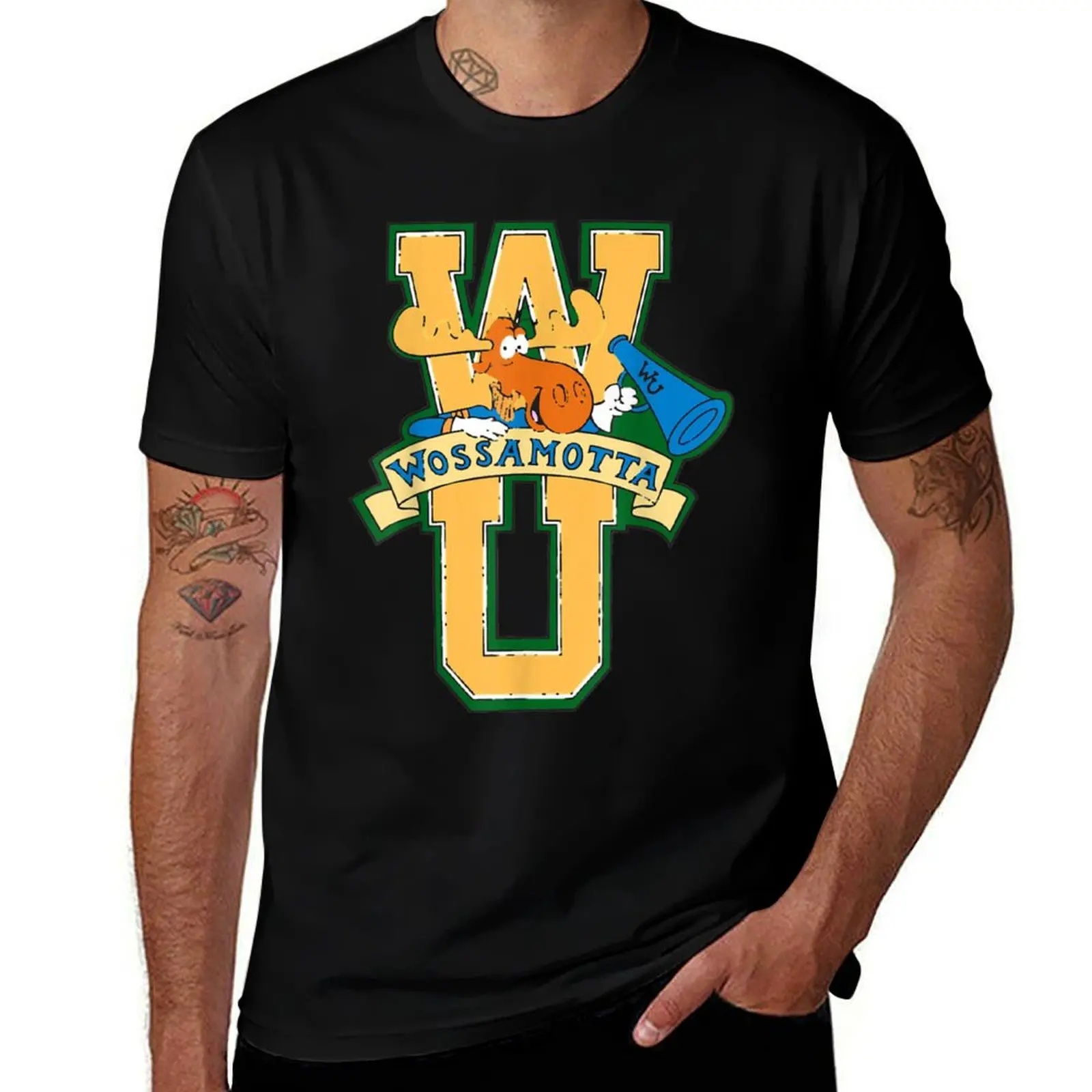 

Rocky,And,Bullwinkle T-Shirt anime t shirts for man t shirts cotton 100% man t shirts for men casual T-shirt
