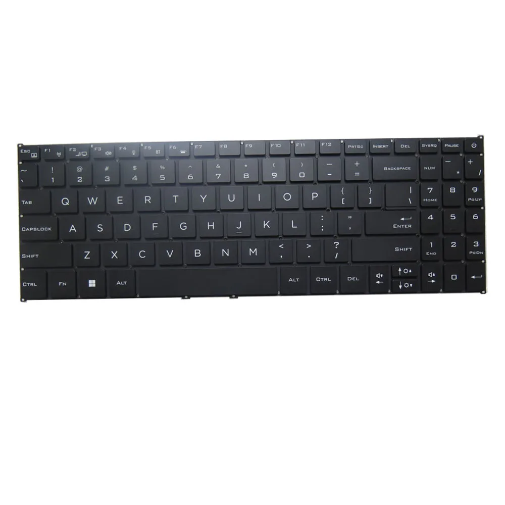 

Клавиатура для ноутбука MB3252017 F0070-017, черная, США, с подсветкой