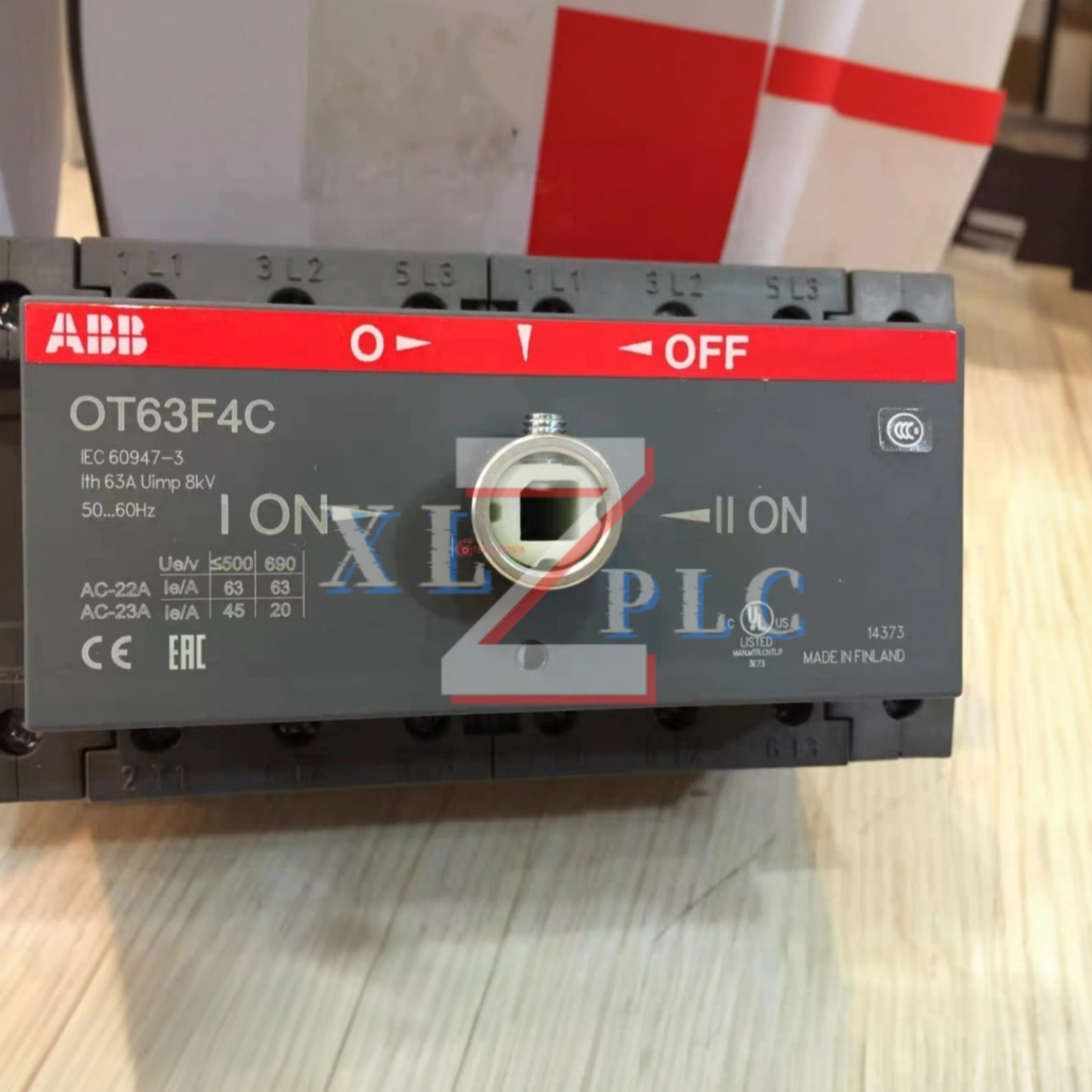 New original OT80F3C OT63F3C OT63F4C Manual dual power switch isolation switch