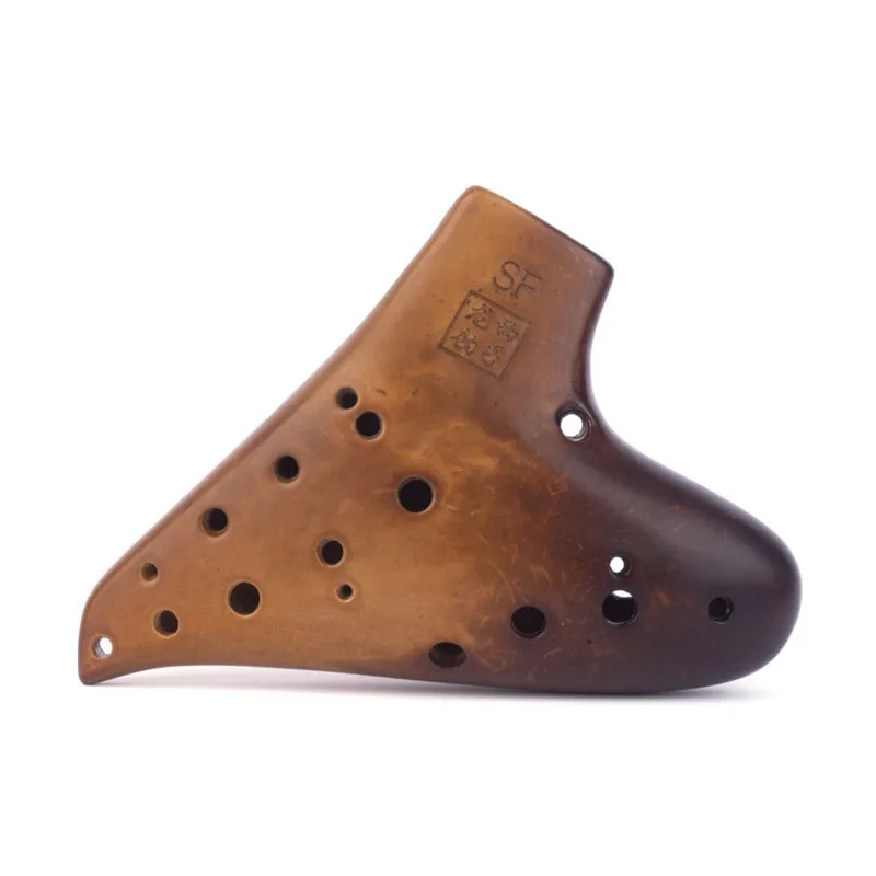 Pottery Ocarina Orff Instruments 16 Holes Ocarina of Time Professional Musical Instrumentation Accessories Legend Ocarinas Flute