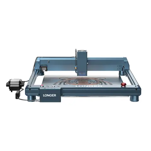 LONGER B1 30W Laser Engraver Cutter 450x440mm High Speed CNC Diode Laser Air Assist WiFi LightBurn for Wood Acrylic Metal