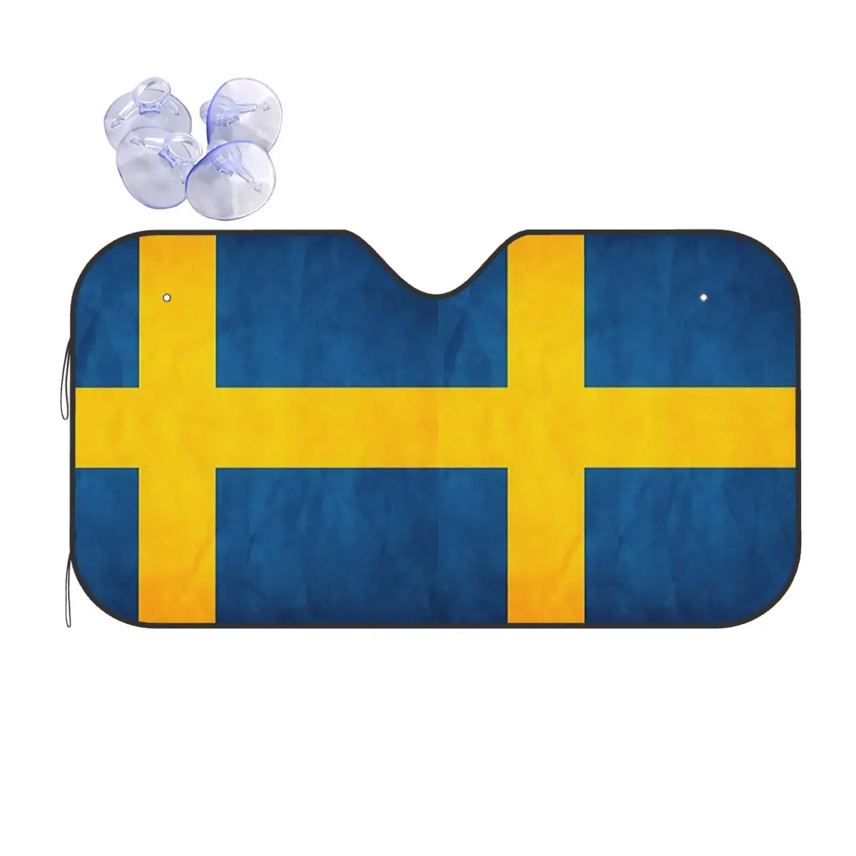 

Sweden Swedish Flag Sunshade Windscreen Car Front Windshield Window Sun Visor Accessories Covers