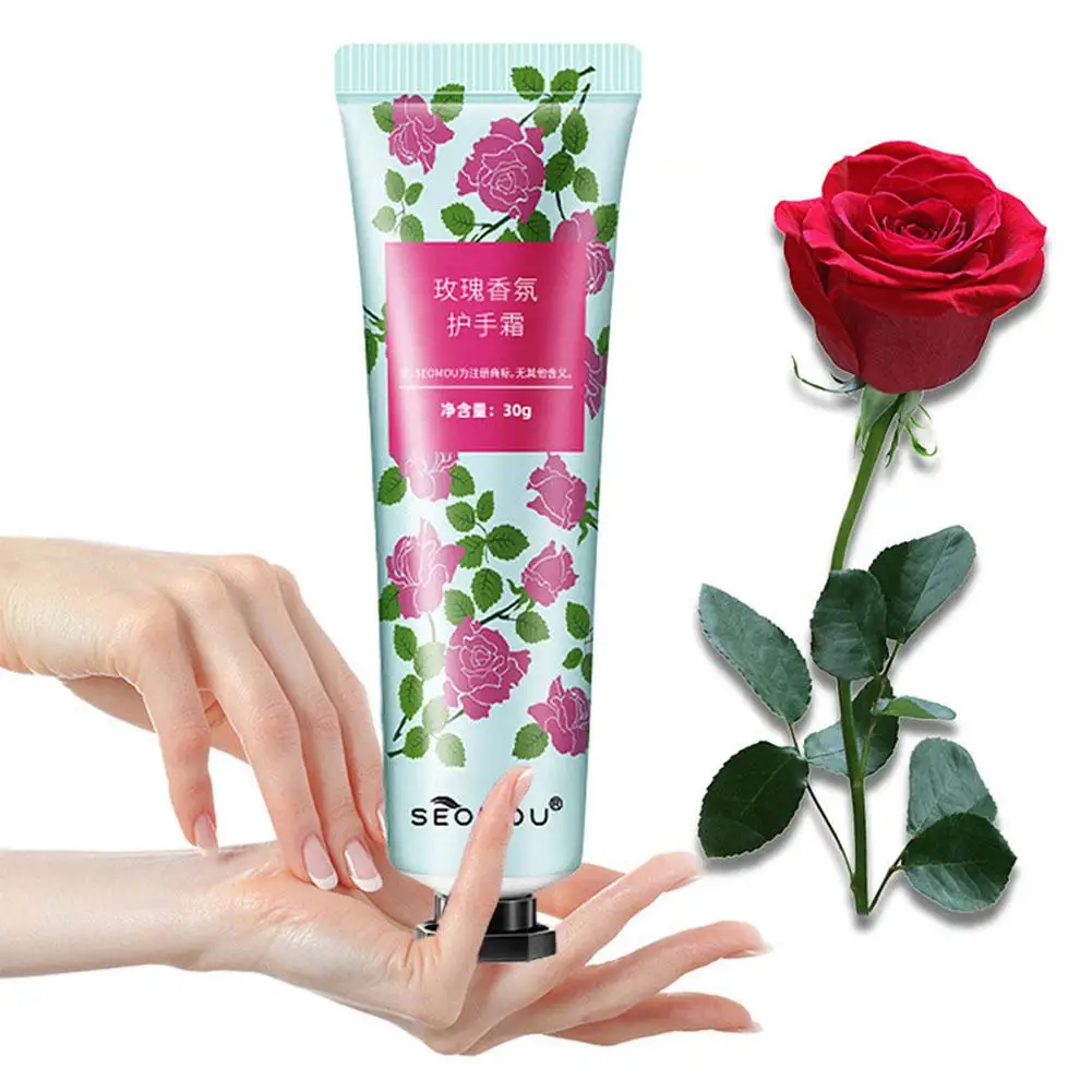 Crème hydratante pour les mains aux fruits fleuris, produit de soin de la peau, nourrissant, anti déformable, anti-fissure, réparatrice, G4P3