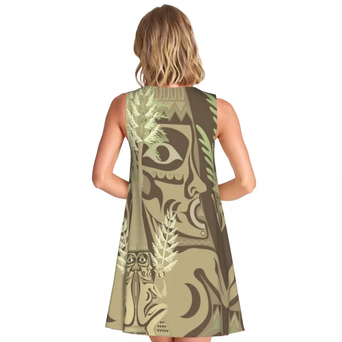 Cedar Woman Women's Sleeveless Solo Outing Mature Dress Romanticfrench Streetwear Dress