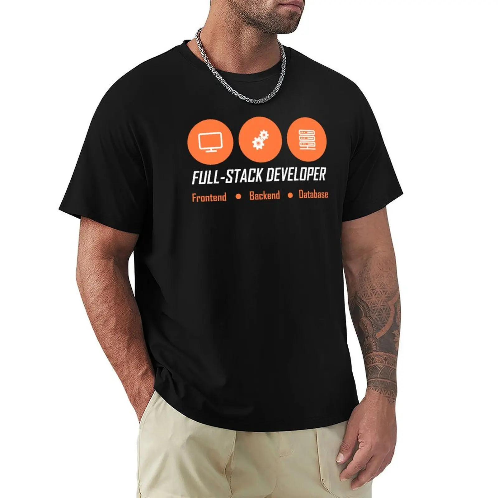 fullstack developer full-stack developer T-Shirt Lightweight Running Sports T-Shirt