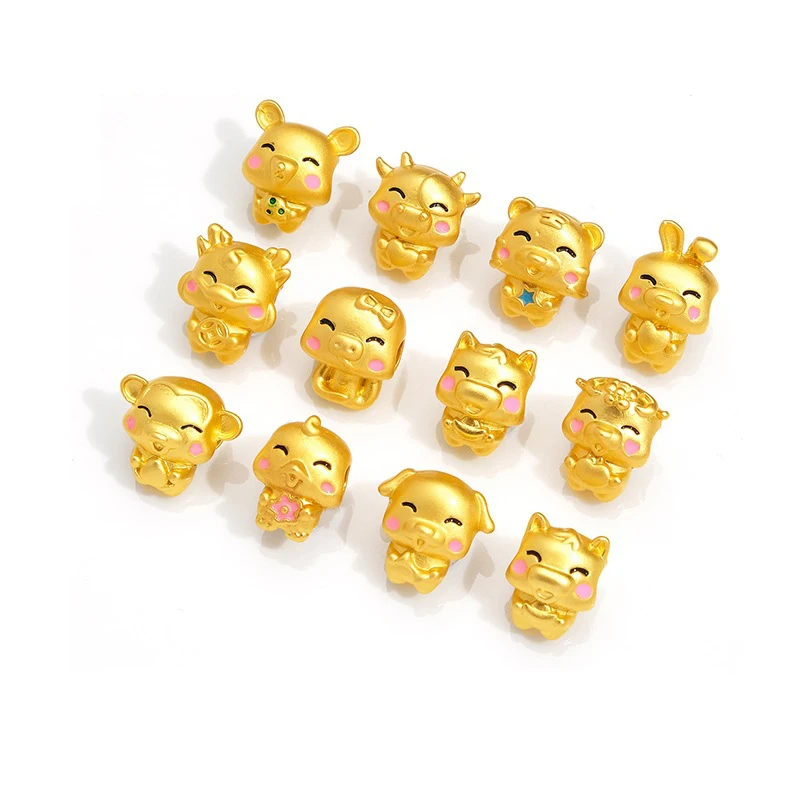 Wholesale Of Fashionable Twelve Zodiac Bracelets Headgear Accessories And Versatile Cartoon Accessories