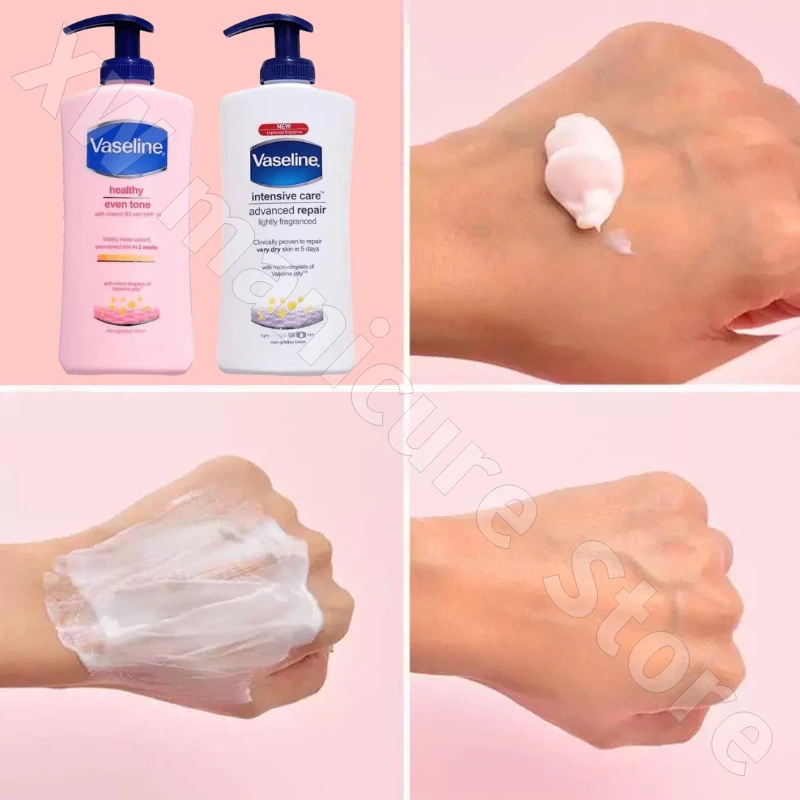 400ML Vaseline Body Lotion for Men and Women Moisturizing Body Moisturizing Fragrance Brightening Skin Exfoliating Body Lotion