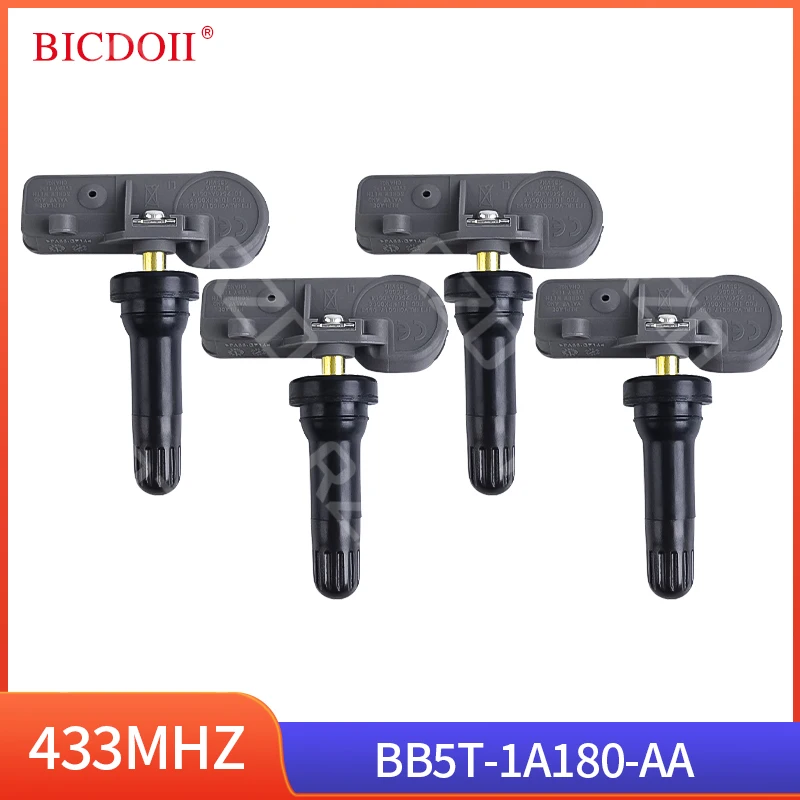 Автоматический датчик давления в шинах BB5T-1A180-AA для Ford Edge Escape Explorer F-150 Mustang B C-MAX Ecosport DV6T-1A180-AA 433 МГц TPMS