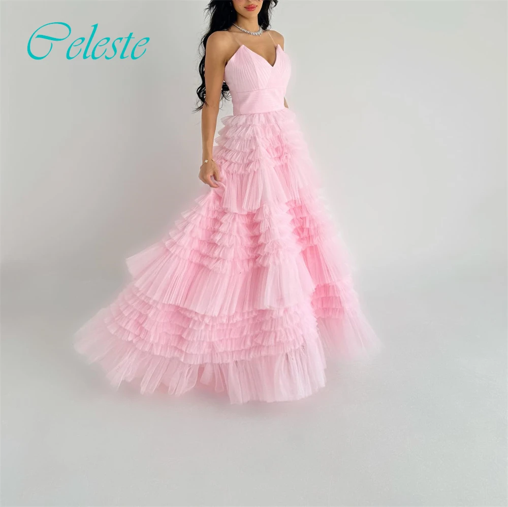 カスタマイズされたエレガントなVネックのスパゲッティストラップのイブニングドレス、そして特別な機会のためのファッショナブルなガウン、そして繊細なノースリーブのブライダルパーティー用ドレス