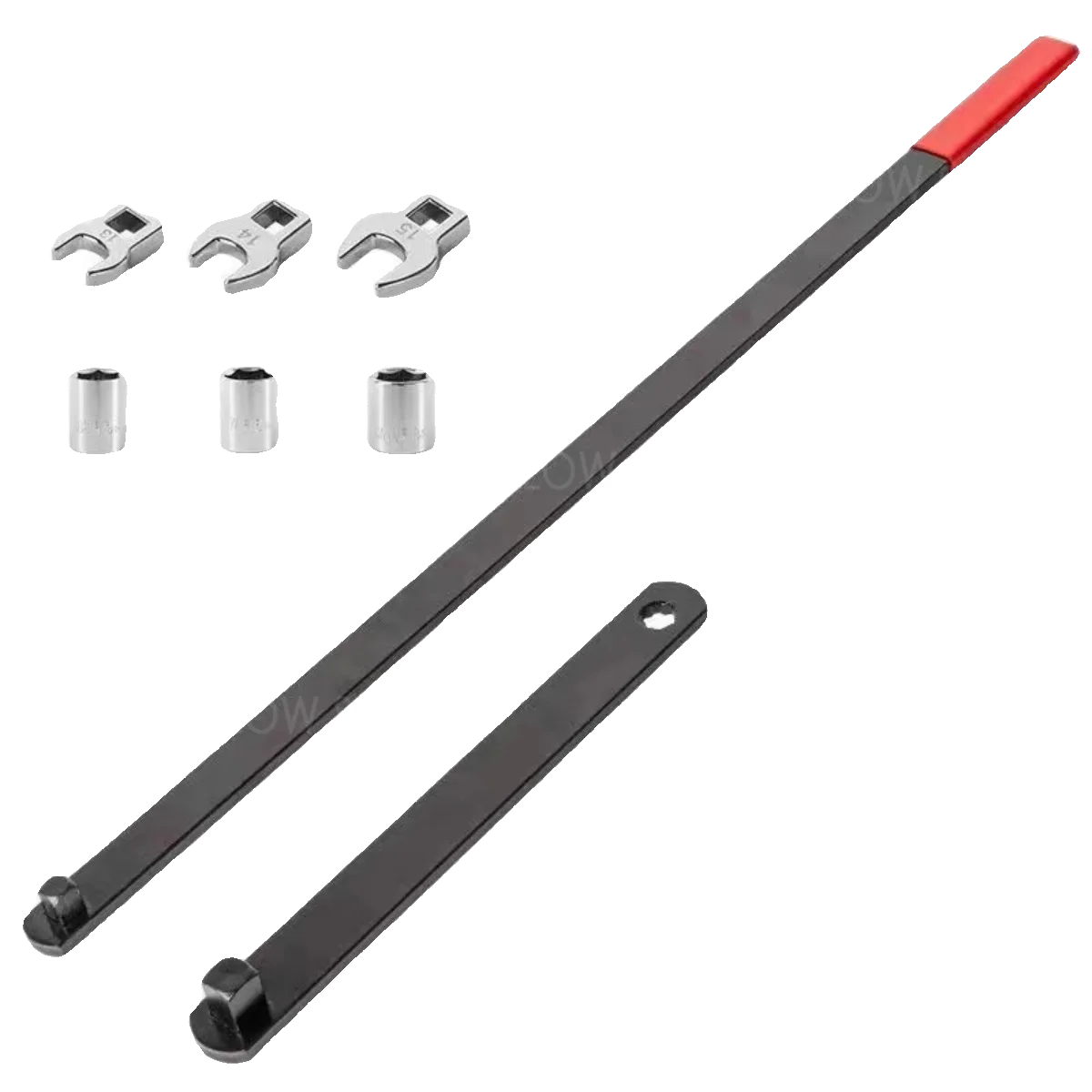 Idler extended tensioner adjustment wrench E-type sleeve special disassembly and assembly tool