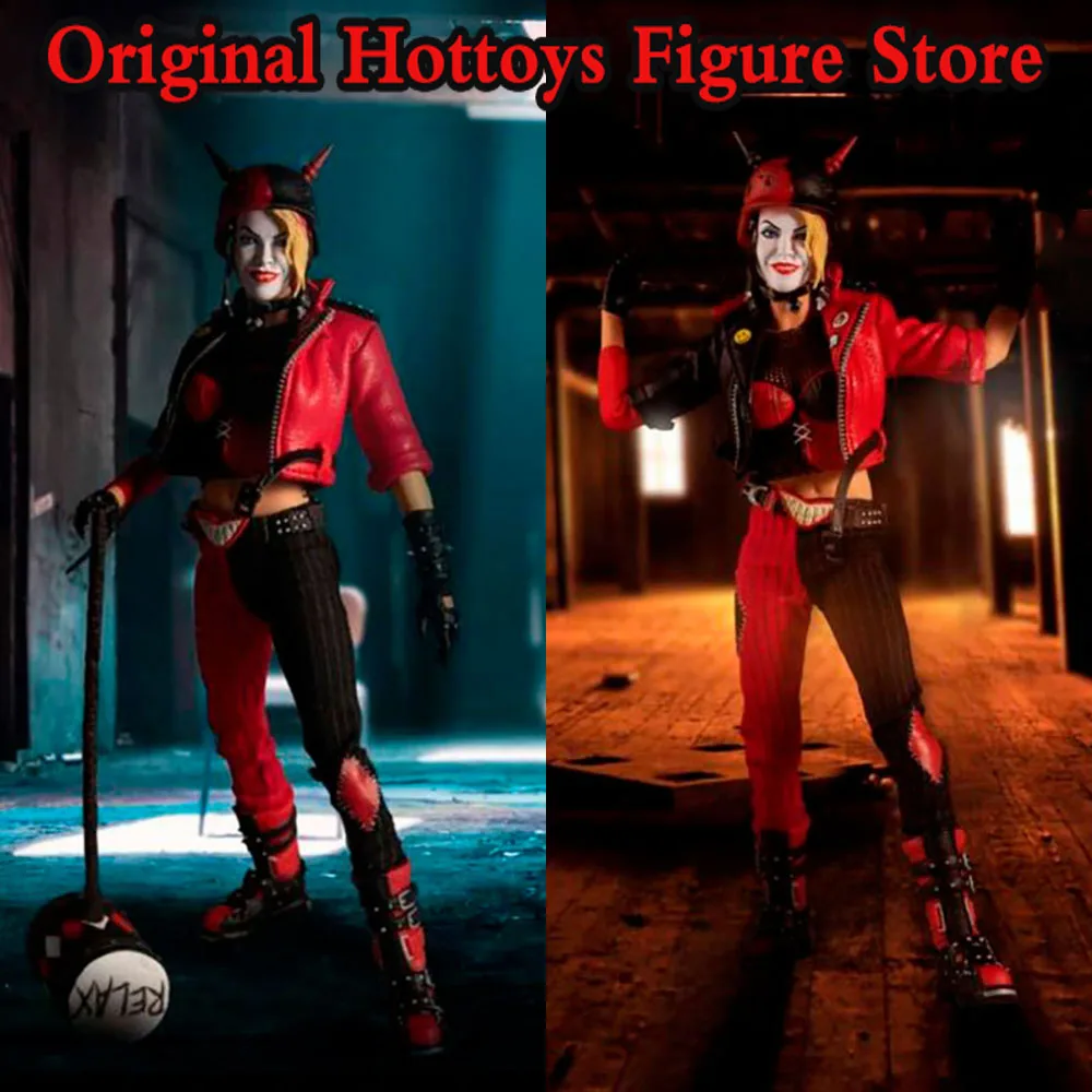 In Stock MEZCO 1/12 Scale Femle Soldier Suicide Squad X Task Force Joker Woman Harry Full Set 6-inch Action Figure Model Gifts