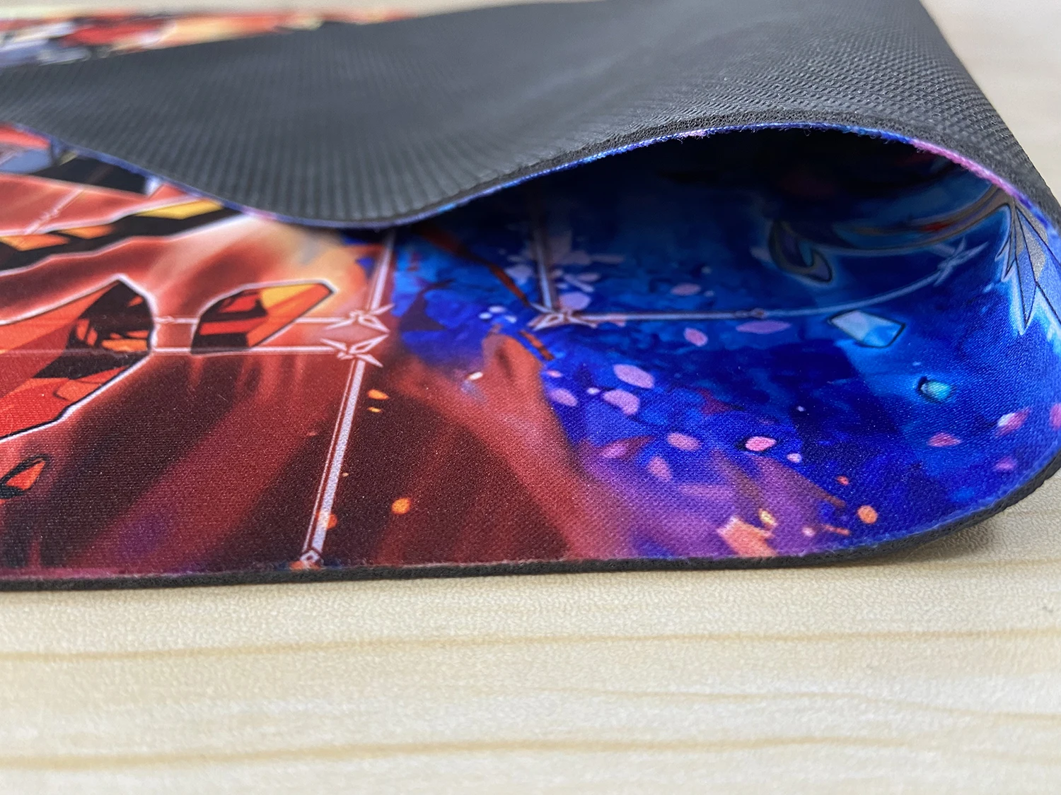 YuGiOh Branded Fusion TCG Mat Mirrorjade the Iceblade Dragon Playmat CCG Trading Card Game Mat Rubber Mouse Pad Zone Free Bag