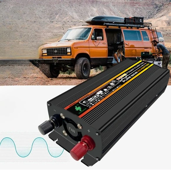 10000W 12000W Pure Sine Wave Inverter, 12V/24V/48V to AC 220V Power Inverter, Car Inverter for Solar System, Home & Outdoor Use