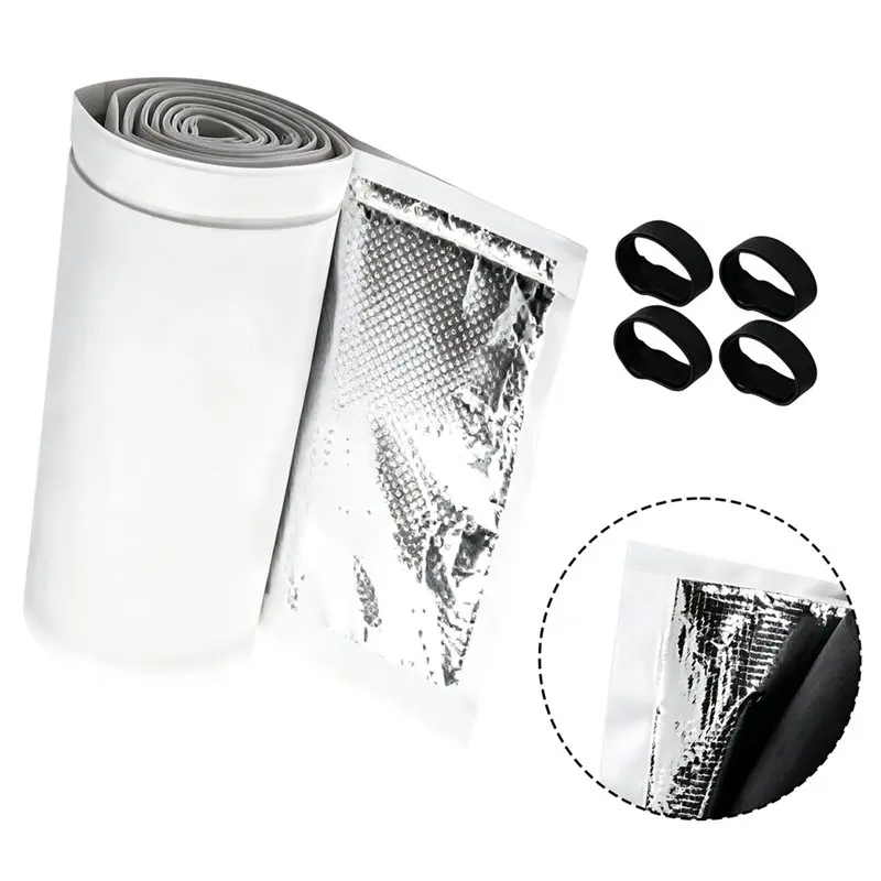 ABKY-AC Pipe Insulation Covers Oxford For HVAC Copper Pipe 3 Layers For Outside