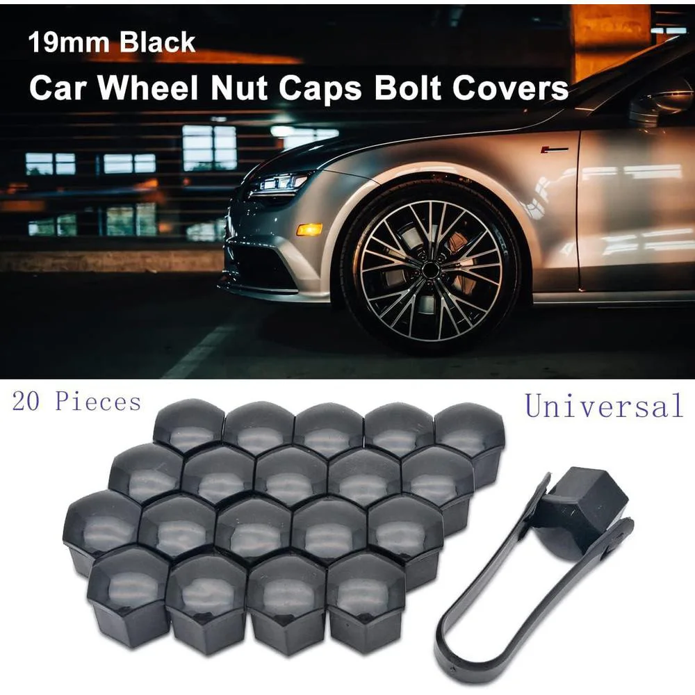 

20pcs set Wheel Nut Caps Car Wheel Nut Bolt Covers Caps UNIVERSAL Car Auto Replacement Parts Bolt Covers