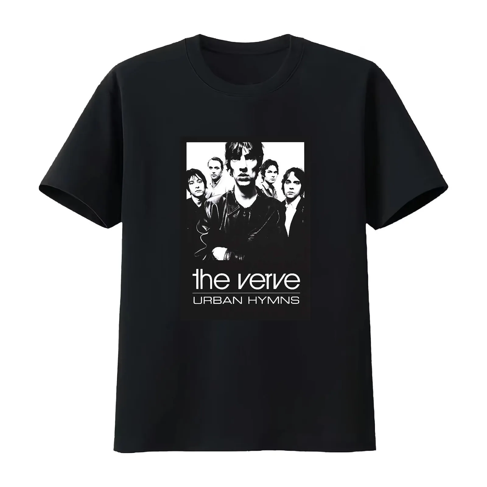 Rock Most Trending Band Reunite Singer Songwriter Guitar Drums Verve Urban Hymns Retro Vintage T-Shirt Summer Casual Cotton Tee