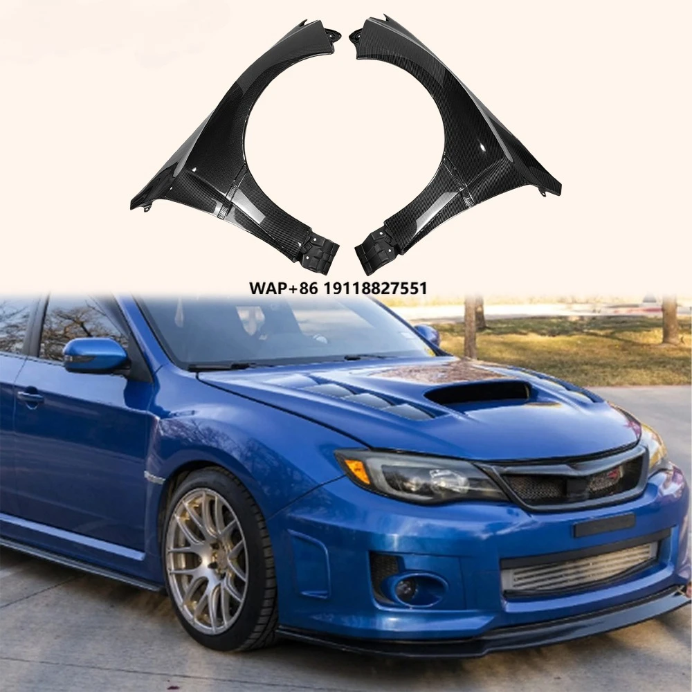 

For Impreza WRX STI GR GRB 08-14 5DR Body Parts Carbon OE Style Front Vented Fender
