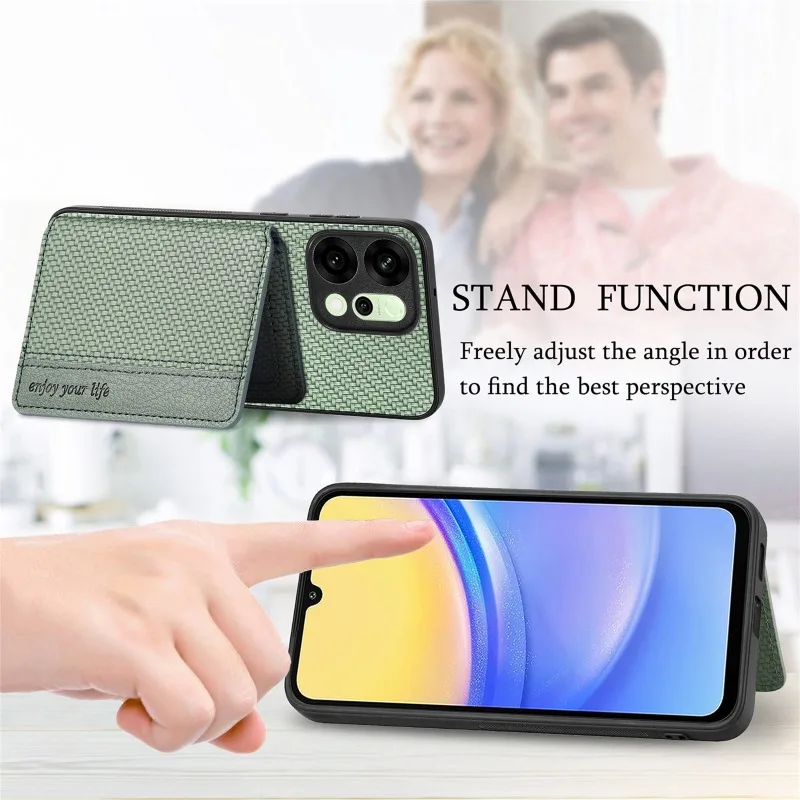حافظة لهاتف OPPO Reno 14 Pro 14F 13 Pro 13F 12Pro 11 11F 10 Pro Plus محفظة حامل بطاقة حامل غطاء مغناطيسي من الجلد أكياس الهاتف