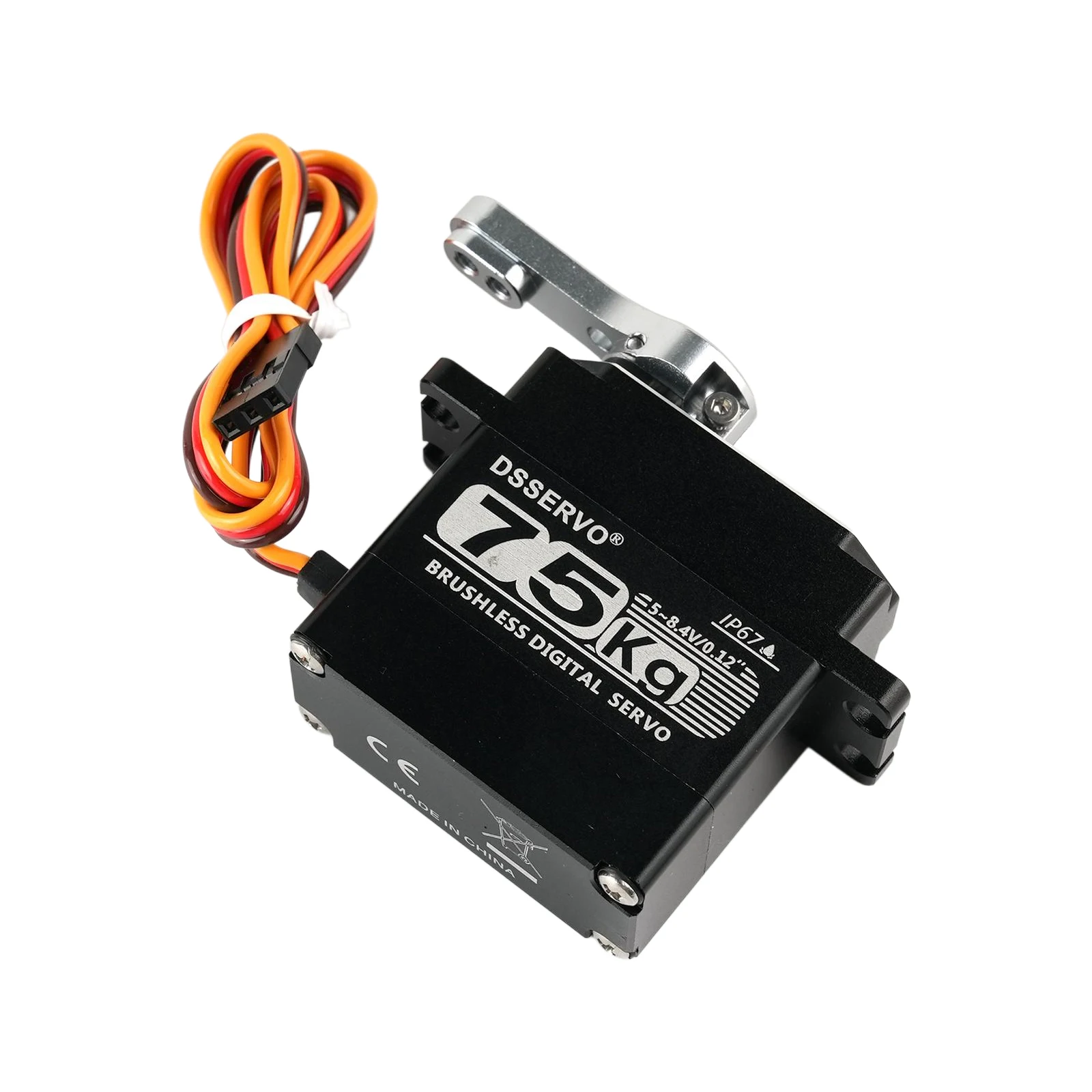 DSservo 75 キロ全金属デジタルサーボ Ds3375 180/270/360 度ブラシレスモーター Ip67 防水サーボ Rc ロボットカークローラー用