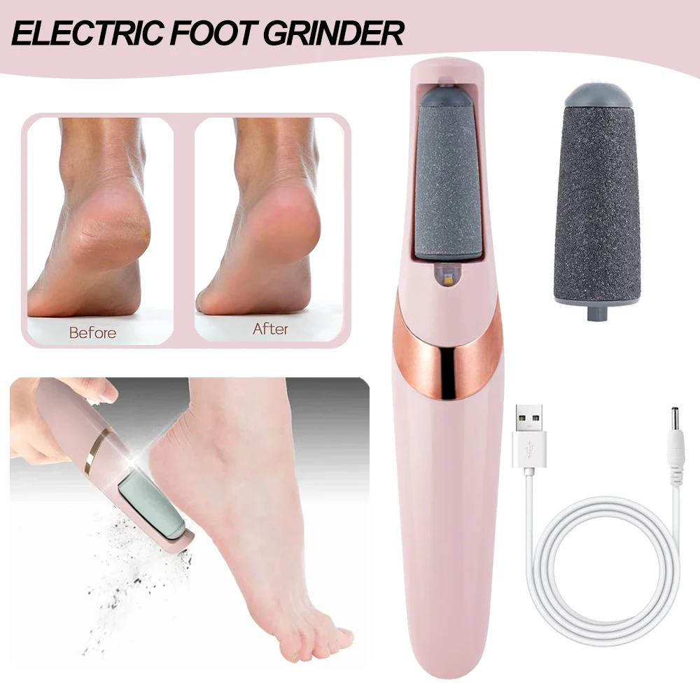 Electric Callus Remover for Feet, Rechargeable Foot File Pedicure Tool, Portable Foot Callus Remover Waterproof Profess,Pedicure