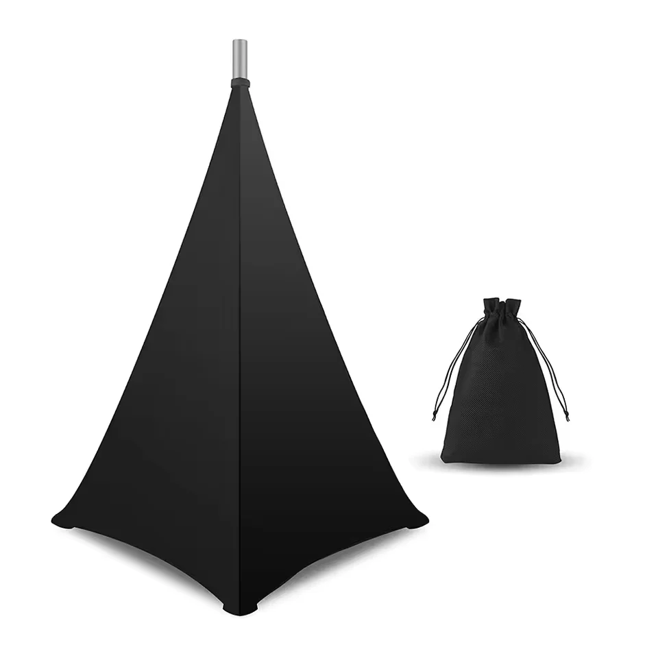    Stativ Abdeckung Universal DJ Licht Lautsprecher Stand Abdeckung Höhe Flexible Dehnbare Beleuchtung Stativ Rock Scrim Abdeckung