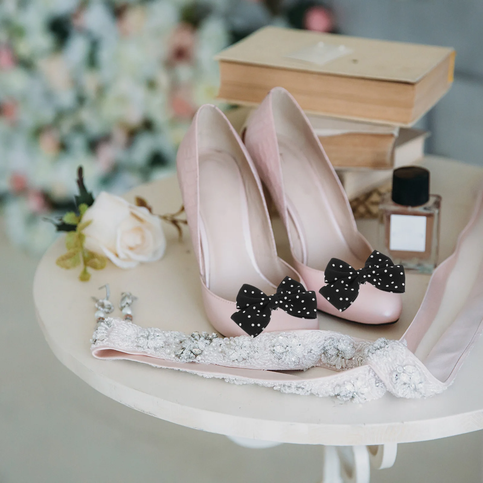 

1 Pair Wedding Clip Bow Embellishment For Heels Bridal Shoe Clips High Heel Jewelry Shoe Accessories Decorative Applique