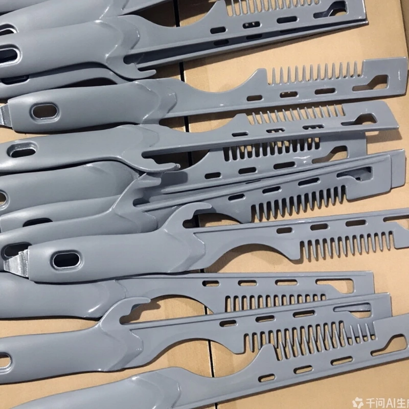 Professional Plastic Paint Stirrer Mixing For Water Based Paints Metal Cores 35Cm Long Durability Stirring Tool
