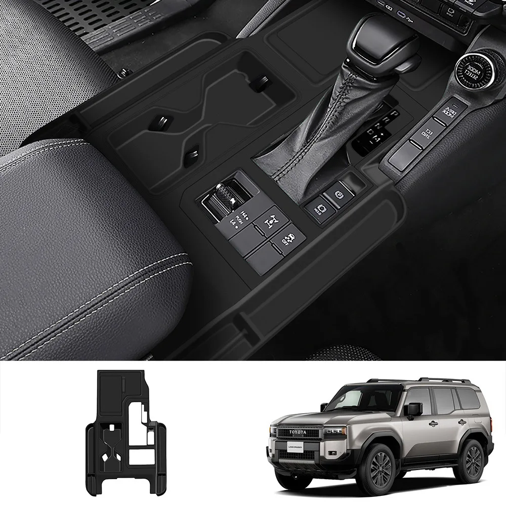 

Only Fit For RHD Toyota Land Cruiser 250 Prado LC250 2023 2024 Silicone Interior Center Console Gear Shift Panel Cover Stickers
