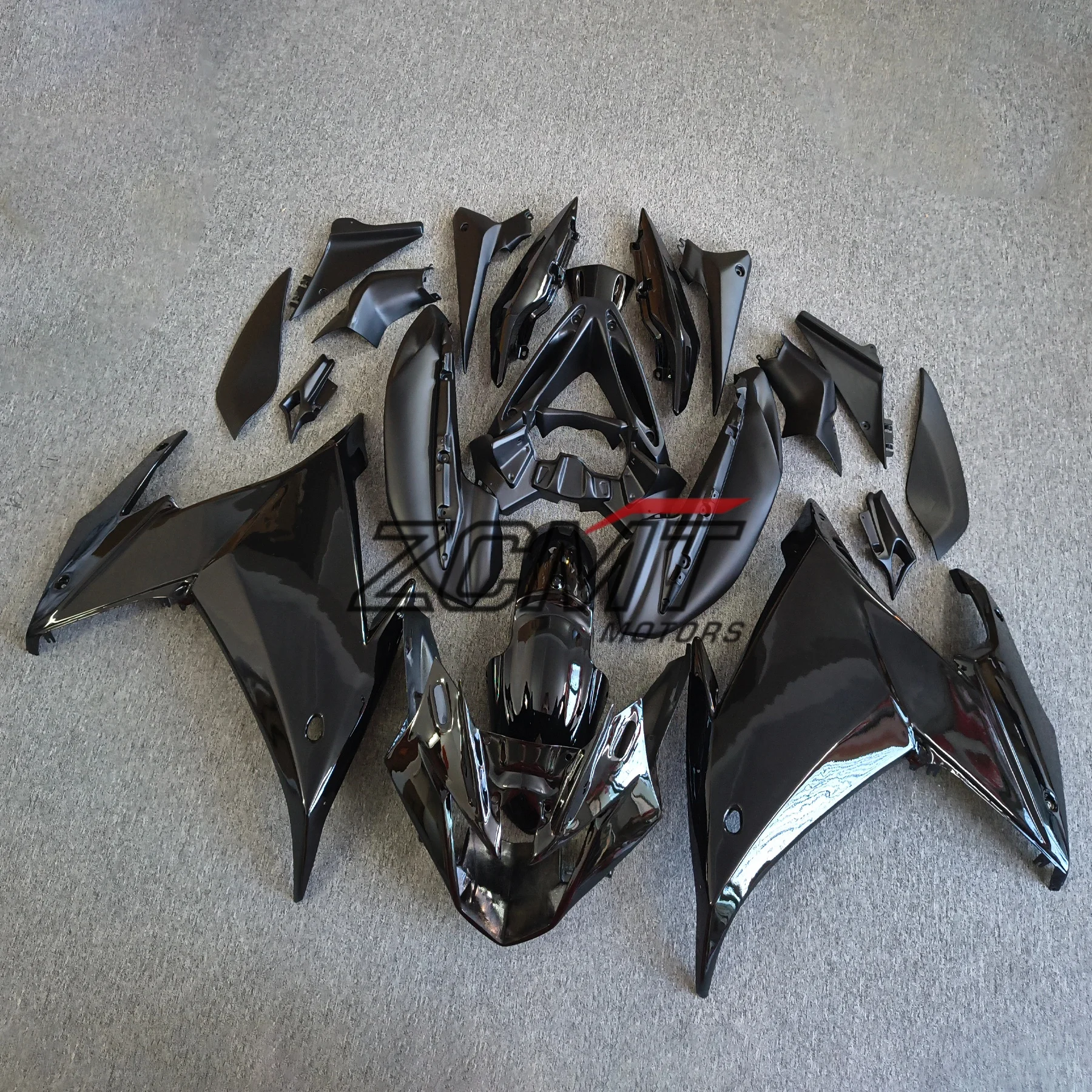 Fairings Kit Cowl For Yamaha FZ6R FZ 6R 2009-2015 09 10 11 12 13 14 15 Head Front Upper Nose Cowls Fairings Kit Motorcycle Shell