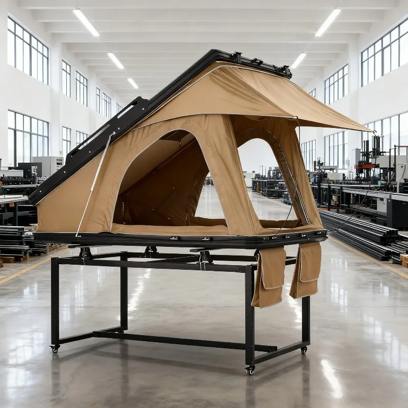 Triangle new heightened roof tent folding roof tent outdoor products