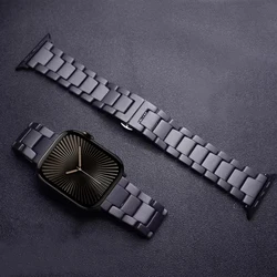 Frosted ceramic strap For Apple watch Ultra 3 2 1 49mm 10 11 42mm 46mm 9 8 7 45mm 41mm Luxury Wristband iwatch 6 5 SE 44mm 40mm