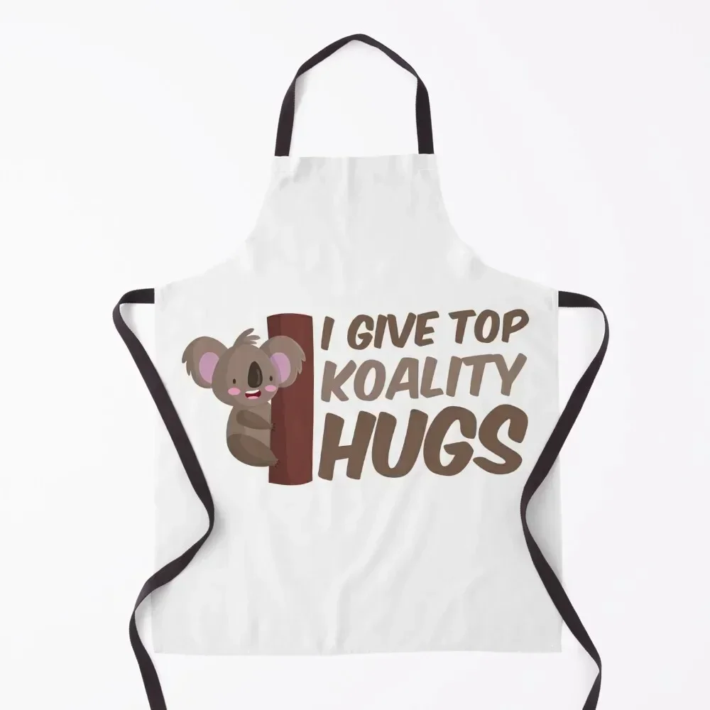 

I Give Top Koality Hugs Apron Hairdressing Hairdresser Accessories Household Items Useful kitchen jacket woman Ladies Apron