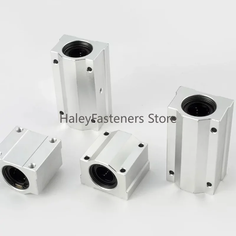 2pcs/Lot SCS8LUU 8mm SCS10LUU SCS12LUU SCS13LUU SCS16LUU 12mm Linear Ball Bearing Block CNC Router 3D printer Shafts Rod Parts