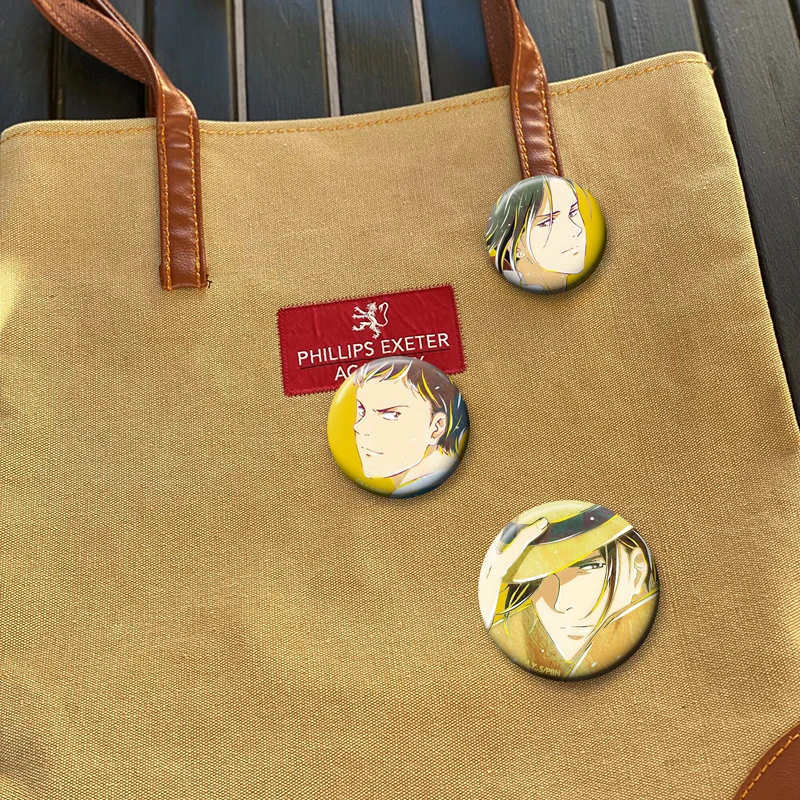 أنيمي الموز الأسماك الكرتون المينا دبابيس الإبداعية دبابيس شارة معدنية لحقيبة الملابس قبعة ديكور مجوهرات اكسسوارات هدايا الموضة #4