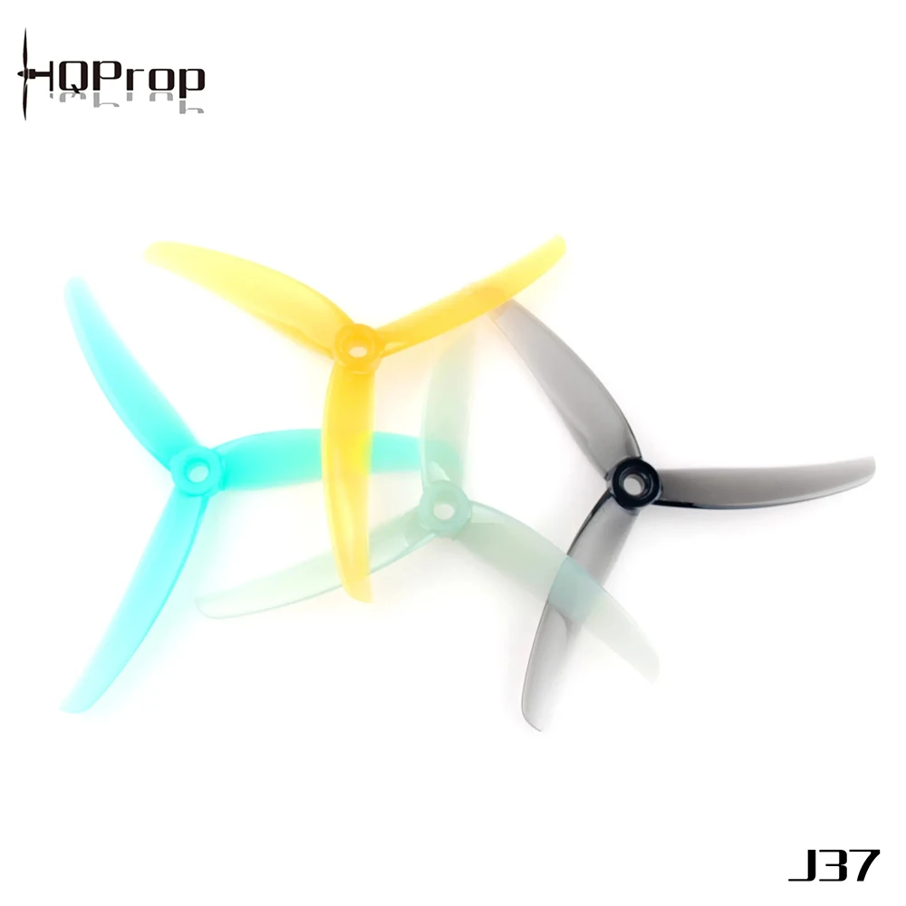 Model Aircraft Accessories Propellers 6Pairs/12pcs HQPROP J37 4.9X3.7X3 FPV Propeller Juicy Prop 4.9inch Compatible with 5inch