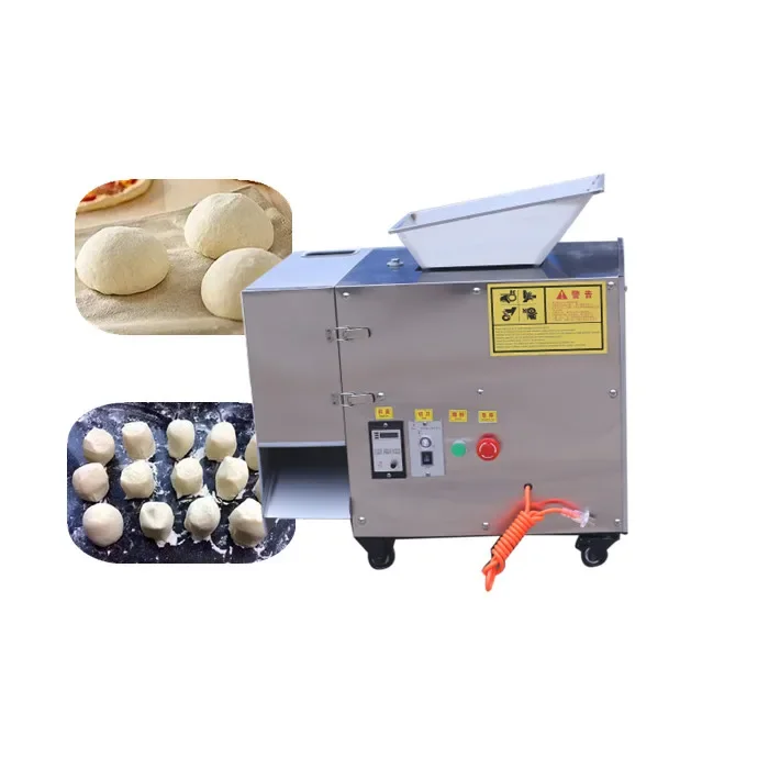 automatic dough divider rounder maker electric dough roller machine cutter making ball bun pizza dough cutting machine business