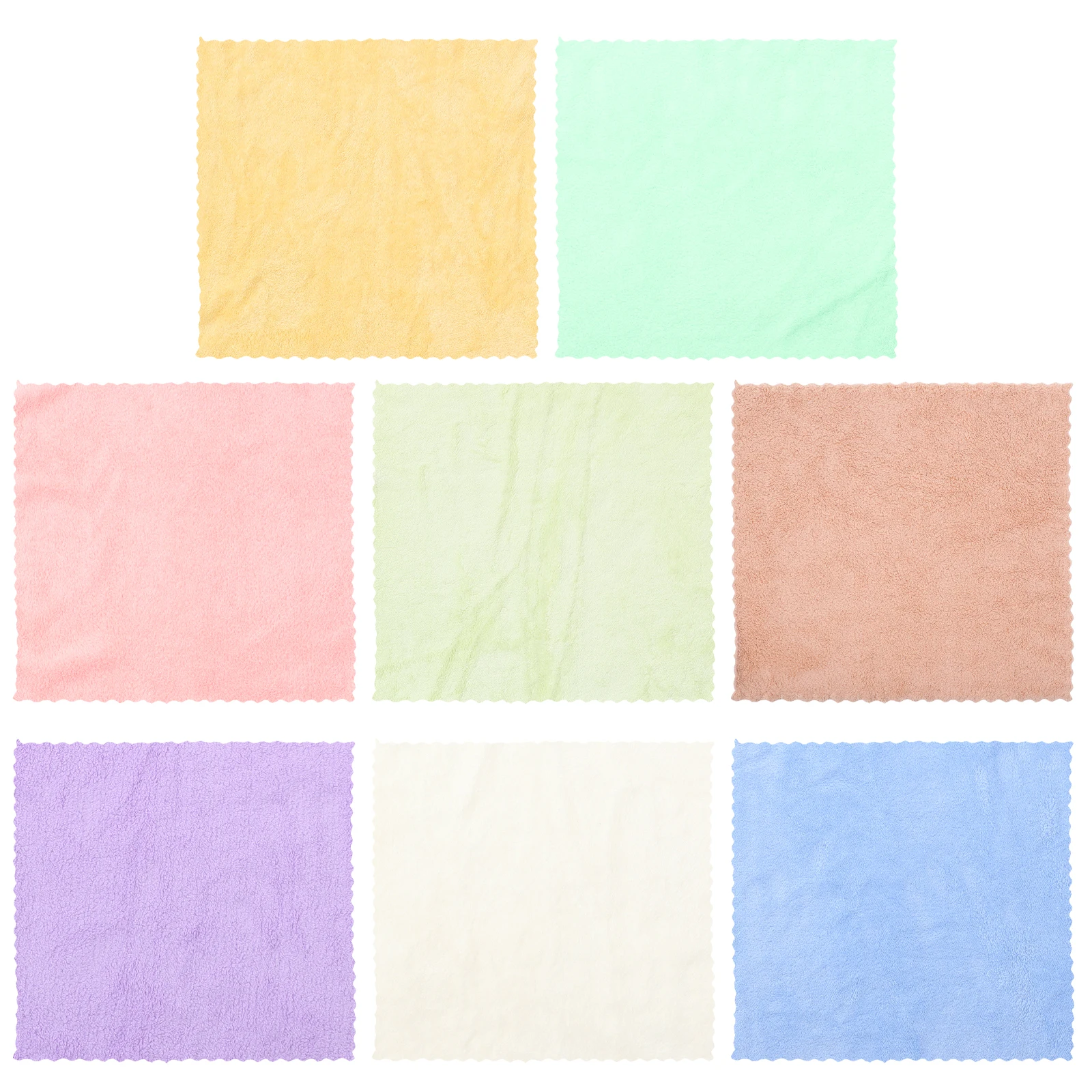 

8pcs Guinea Pig Bath Towel Coral Fleece Soft Warm Pet Cage Liner Small Animal Bedding Mat Hamster House Accessories